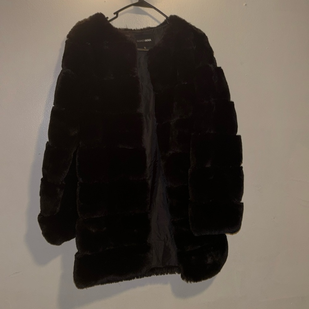Fashionova Faux Fur Coat